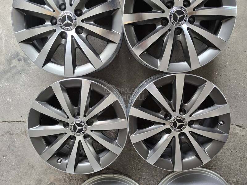 Aluminijumske felne mercedes 16" 5 x 112