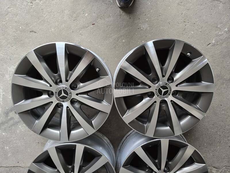 Aluminijumske felne mercedes 16" 5 x 112