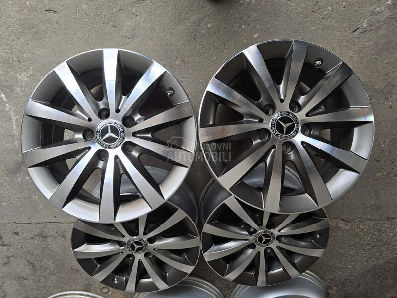 Aluminijumske felne mercedes 16" 5 x 112