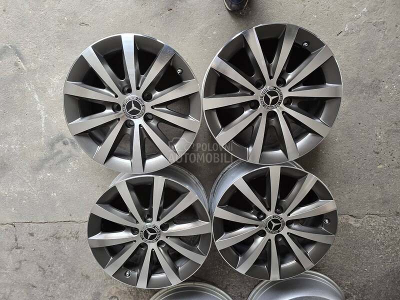 Aluminijumske felne mercedes 16" 5 x 112