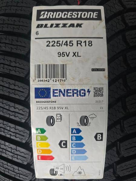 Bridgestone 225/45 R18 Zimska