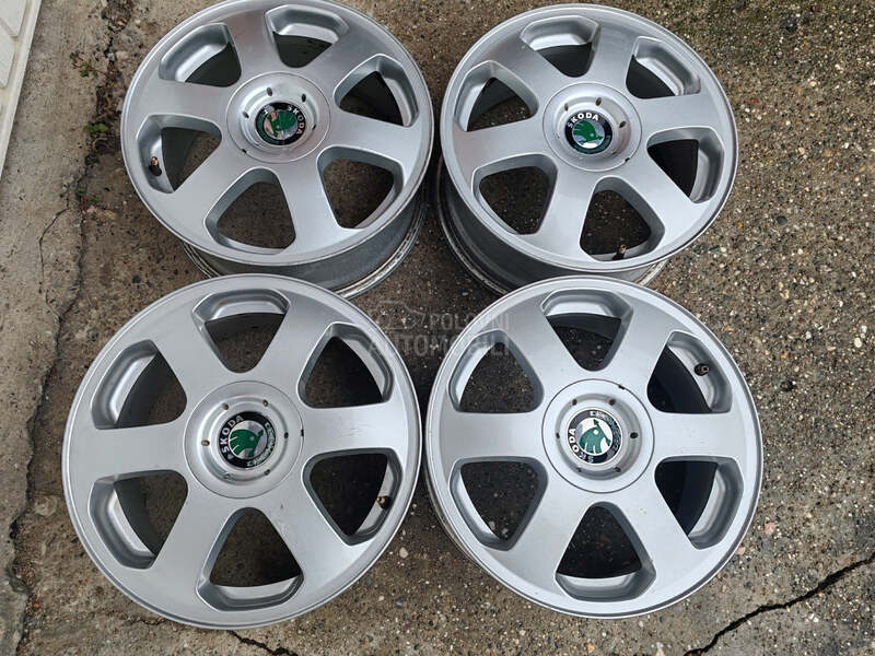 Aluminijumske felne Fabia,Rapid,Polo 15" 5 x 100