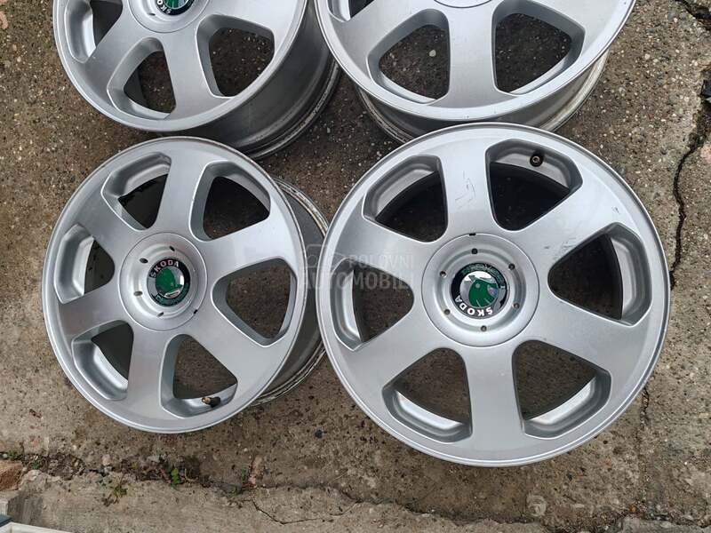 Aluminijumske felne Fabia,Rapid,Polo 15" 5 x 100