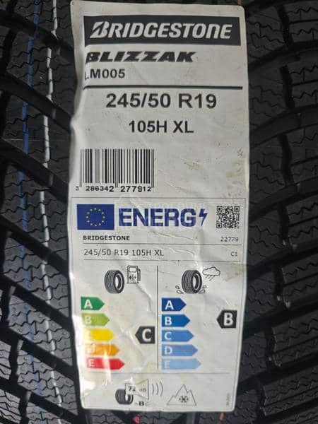 Bridgestone 245/50 R19 Zimska