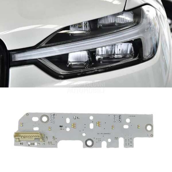 LED plocica, LED DRL levi far