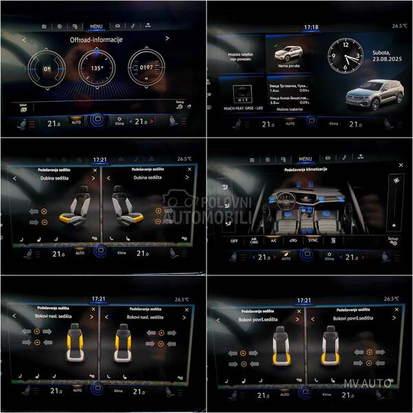 Volkswagen Touareg 3.0 V6 286hp VAZDUH