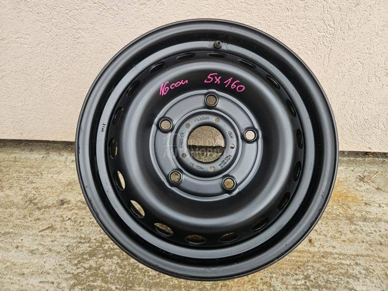 Čelične felne ORGINAL 16" 5 x 160