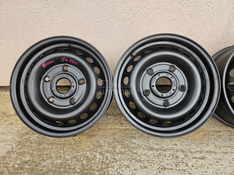 Čelične felne ORGINAL 16" 5 x 160