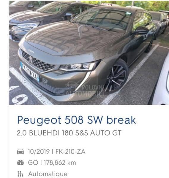 Peugeot 508 2.0HDI GT180