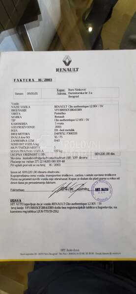 Renault Clio 1.2 16V Authentique