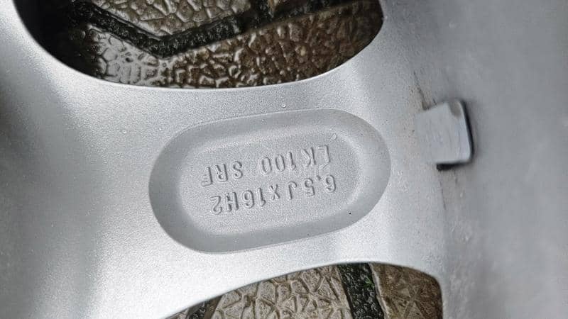 Aluminijumske felne  16" 5 x 100