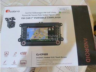 multimedija android13 za Volkswagen Golf 5, Touran