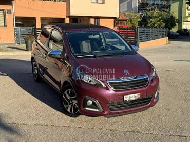 Peugeot 108 1.2 AllureCabrio Peugeot 108 1.2 AllureCabrio