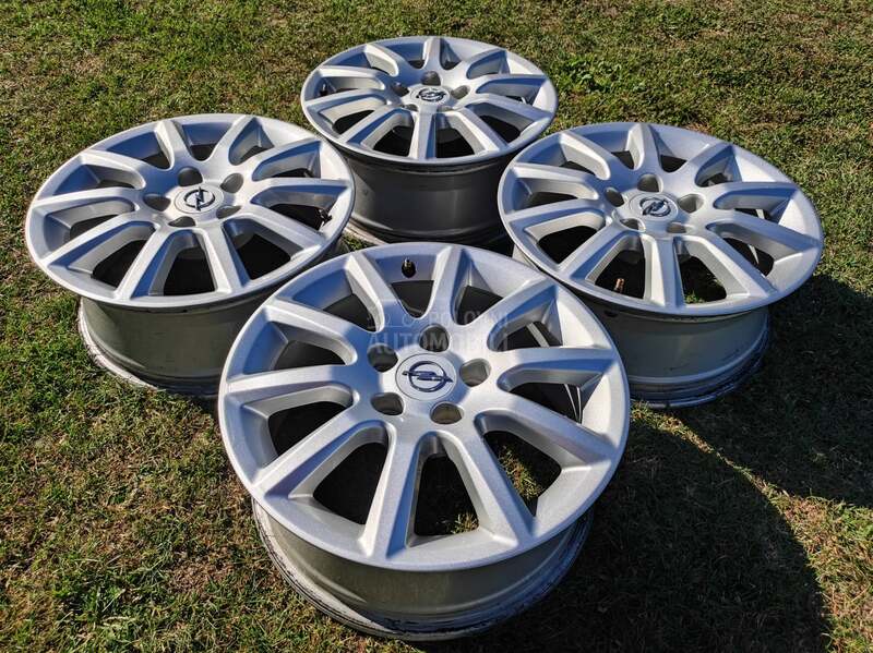 Aluminijumske felne opel alfa fiat saab 16" 5 x 110