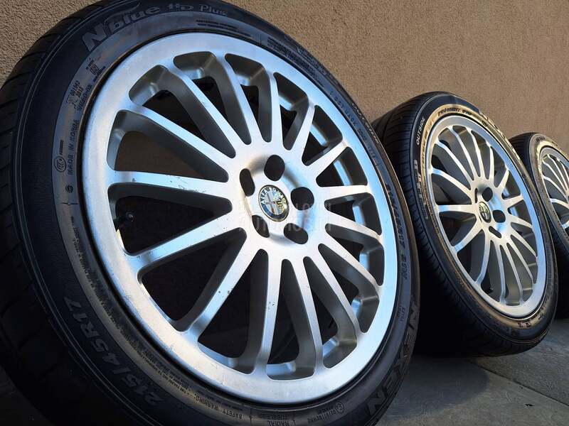 Aluminijumske felne ALL SEASON GUME 17" 5 x 98