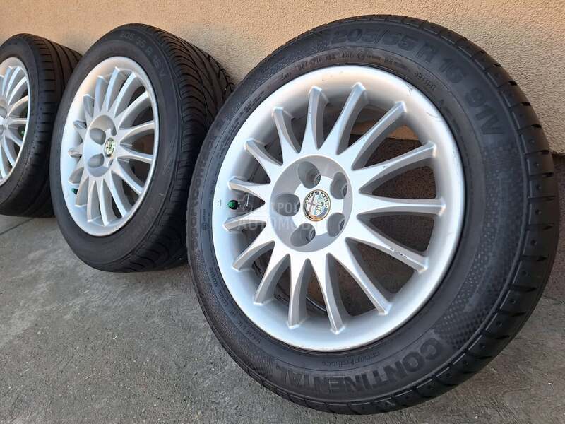 Aluminijumske felne MULTISPOKE 16" 5 x 98