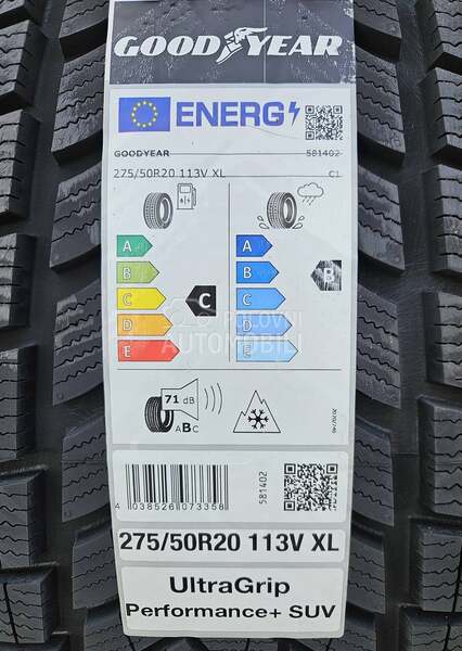 Goodyear 275/50 R20 Zimska