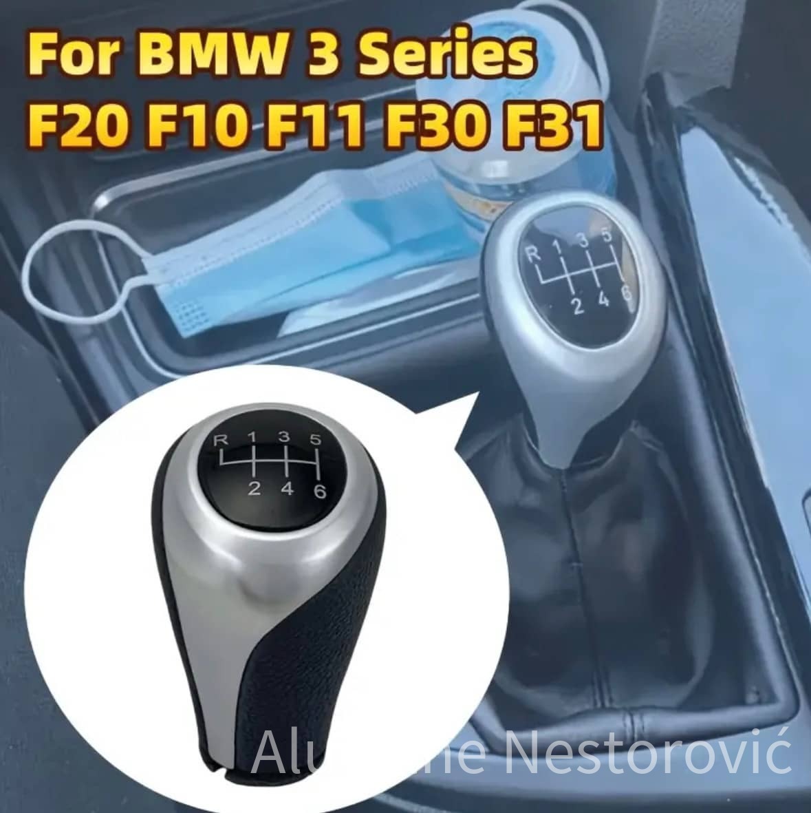 Original ručica menjača 6 brz za BMW Serija 1, Serija 2, Serija 3 ...