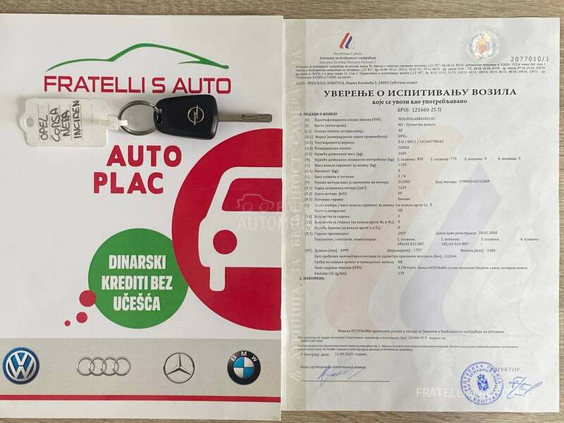 Opel Corsa D KREDlTl,RATA