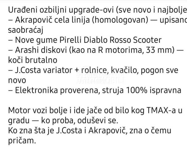 Yamaha 530 Xd Akrap Fuull