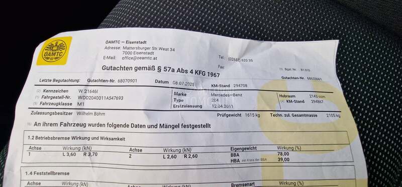 Mercedes Benz C 200 BlueEfficiency NOOV