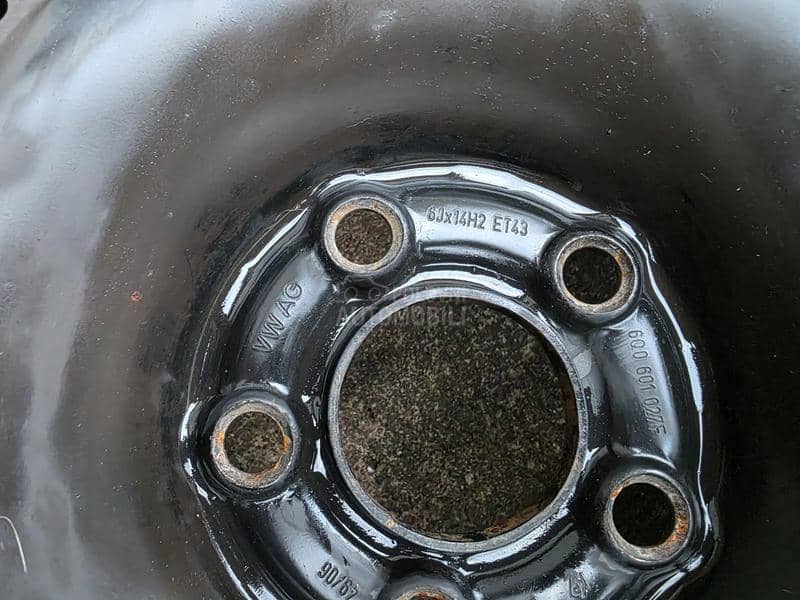 Čelične felne  14" 5 x 100