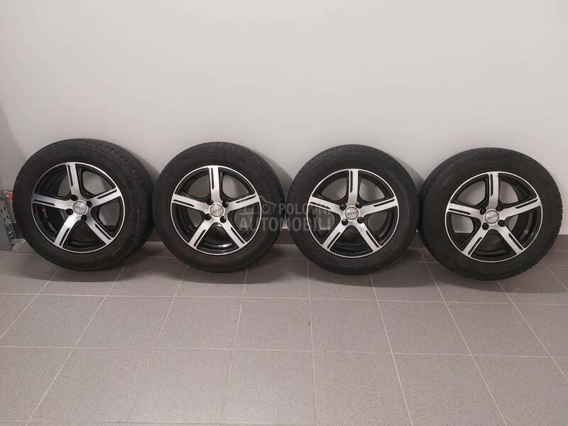 Aluminijumske felne RORH 15" 4 x 100