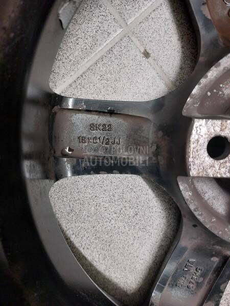 Aluminijumske felne RORH 15" 4 x 100