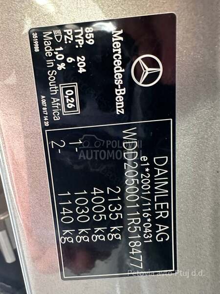 Mercedes Benz C 200 