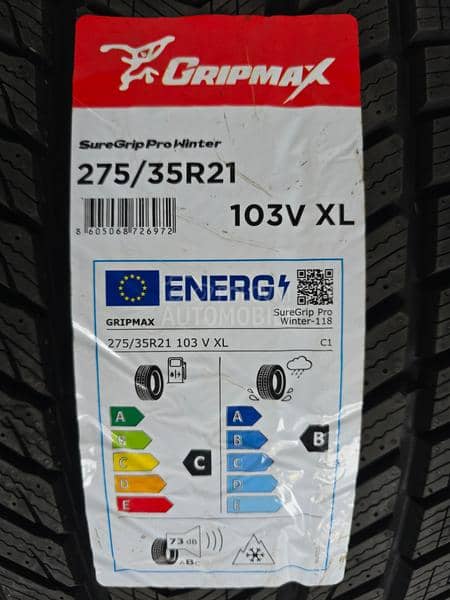Gripmax 315/30 R21 Zimska