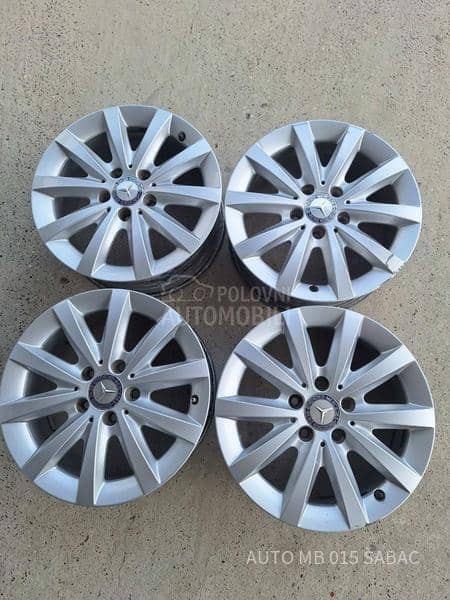 Aluminijumske felne MERCEDES B 16" 