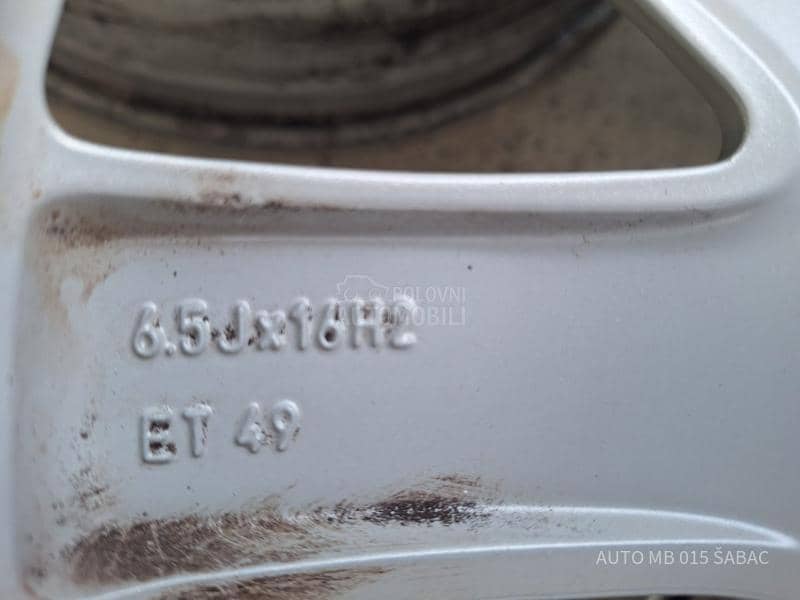 Aluminijumske felne MERCEDES B 16" 