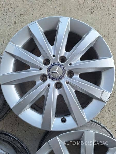 Aluminijumske felne MERCEDES B 16" 