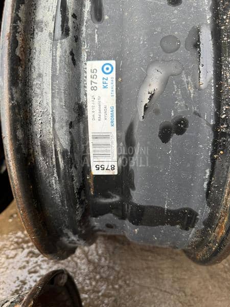 Čelične felne  16" 5 x 114.3
