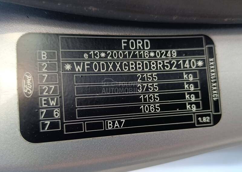 Ford Mondeo 1.8TDCI TITANIUM