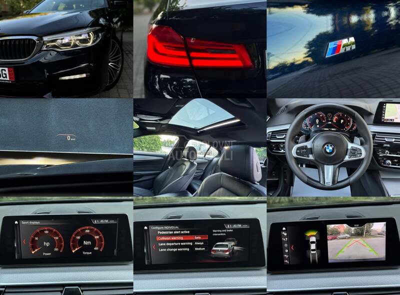 BMW 520 M-SPORT LED ŠIBER