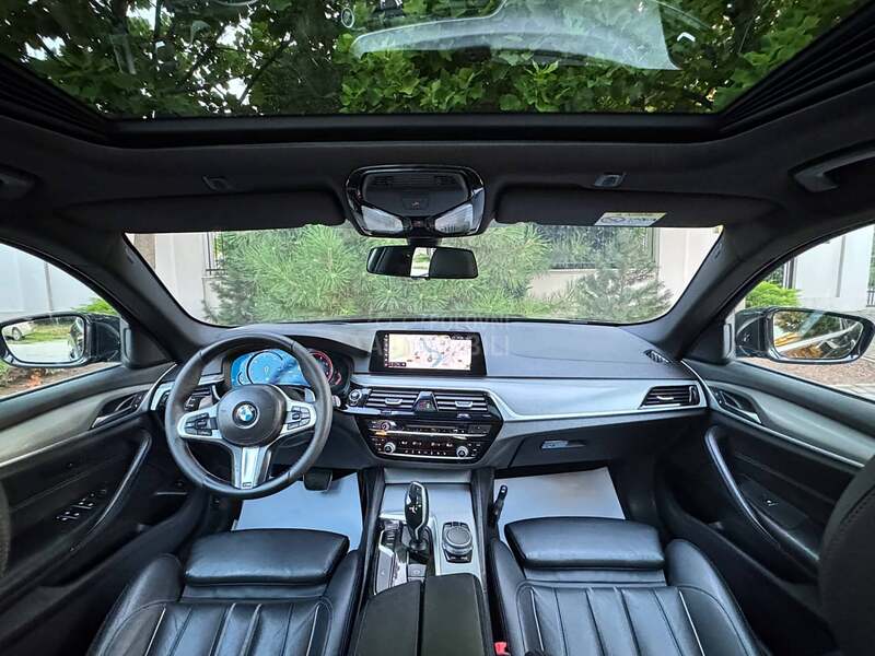 BMW 520 M-SPORT LED ŠIBER