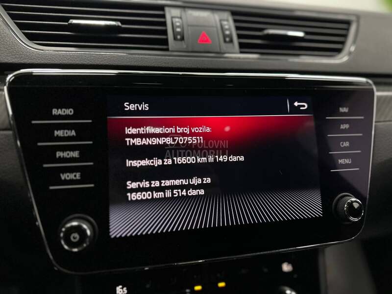 Škoda Superb 1.5 TSI SPORTLINE