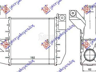 HLADNJAK INTERKULERA 2.5... za BMW Serija 7 od 1995. do 2002. god.