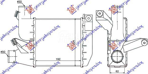 HLADNJAK INTERKULERA 2.5...