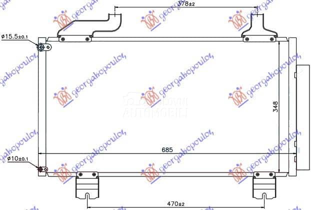 HLADNJAK KLIME 2.0/2.4 BENZIN
