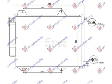 HLADNJAK KLIME... za Suzuki Ignis od 2000. do 2008. god.