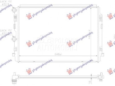 HLADNJAK MOTORA... za Škoda Fabia za 2021. god.