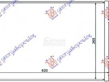 HLADNJAK KLIME ZA SVE... za BMW X3 od 2014. do 2017. god.