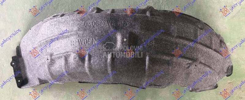 ZADNJE POTKRILO PLASTICNO Levo