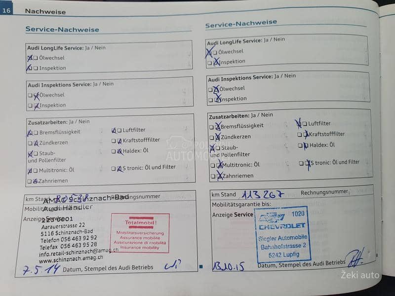 Audi A3 1.2TFSI S-Tronic  CH