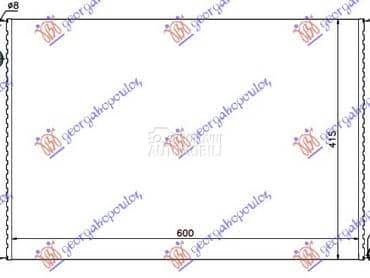 HLADNJAK MOTORA 1.4/1.6i... za MINI Countryman od 2011. do 2016. god.