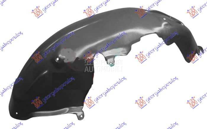 ZADNJE POTKRILO PLASTICNO Levo