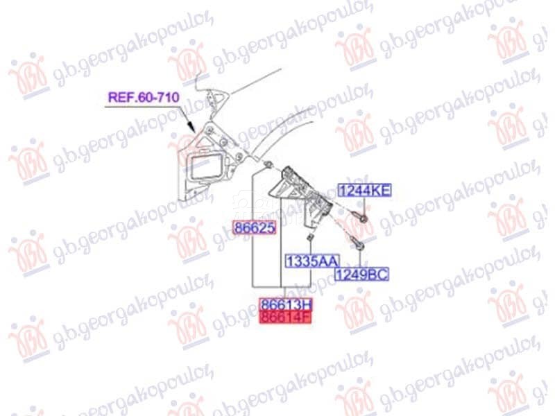 NOSAC ZADNJEG BRANIKA...