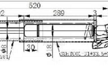 AMORTIZER GEPEK VRATA 760... za Mercedes Benz GL Klasa od 2006. do 2012. god.